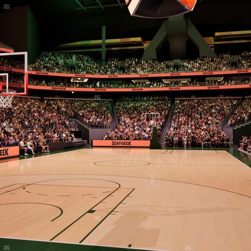 Climate Pledge Arena - Section Floor 20 Seat View