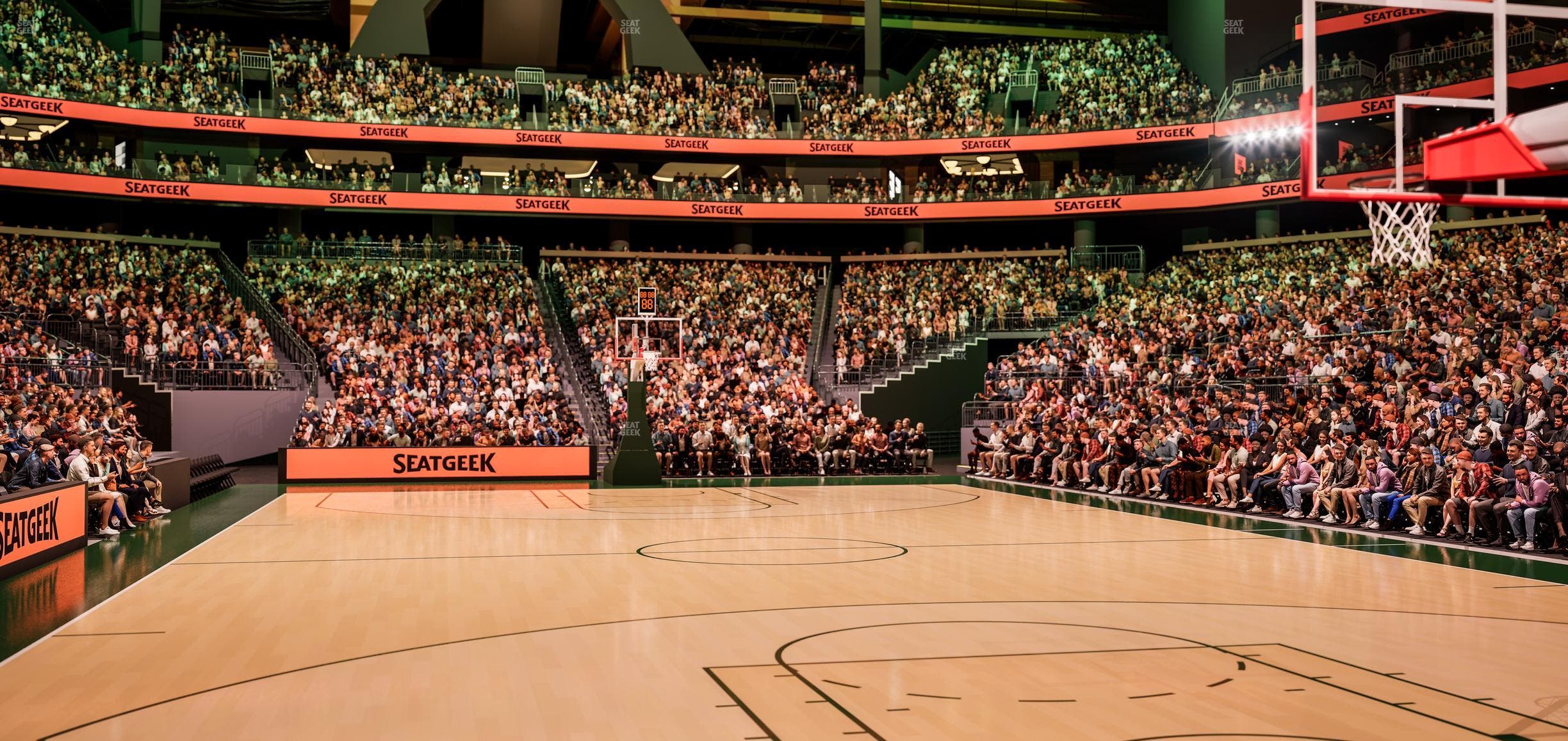 Climate Pledge Arena - Section Floor 21 Seat View