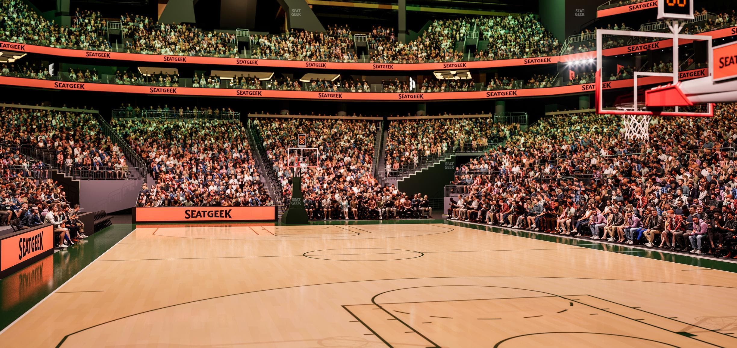 Climate Pledge Arena - Section Floor 21 Seat View