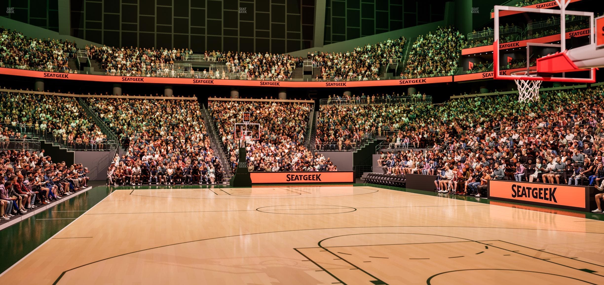Climate Pledge Arena - Section Floor 8 Seat View