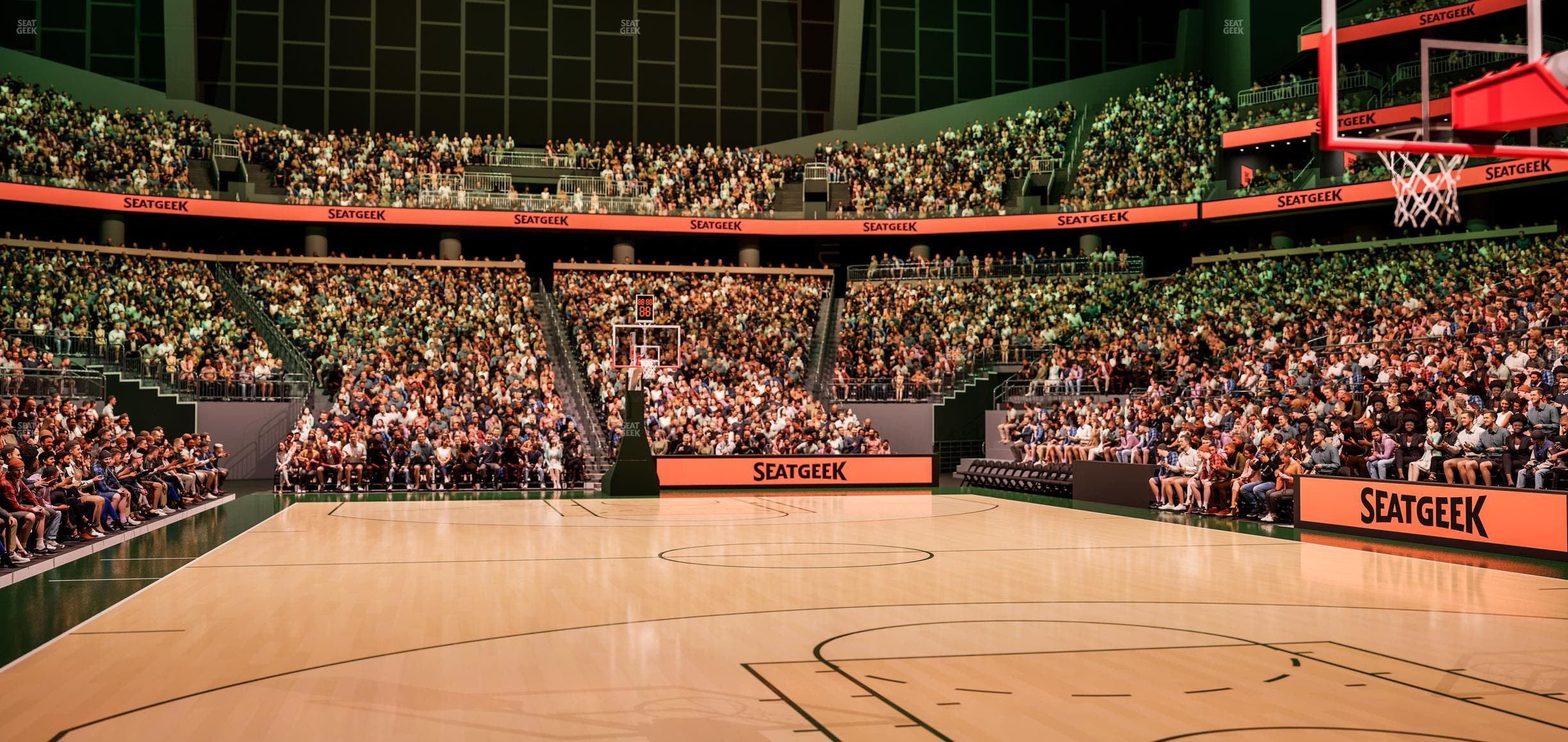 Climate Pledge Arena - Section Floor 8 Seat View