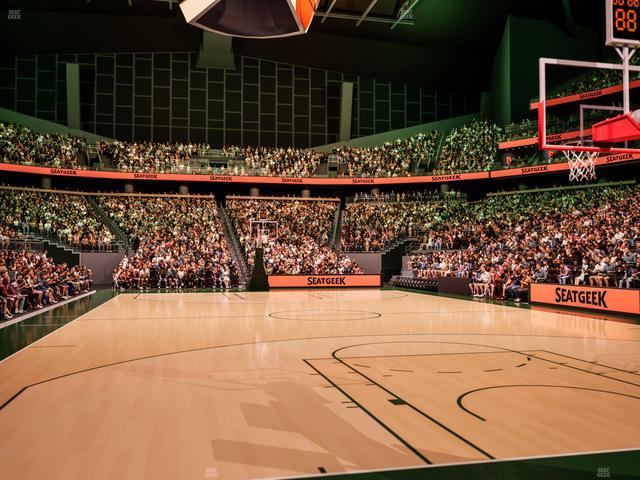 Climate Pledge Arena - Section Floor 8 Seat View