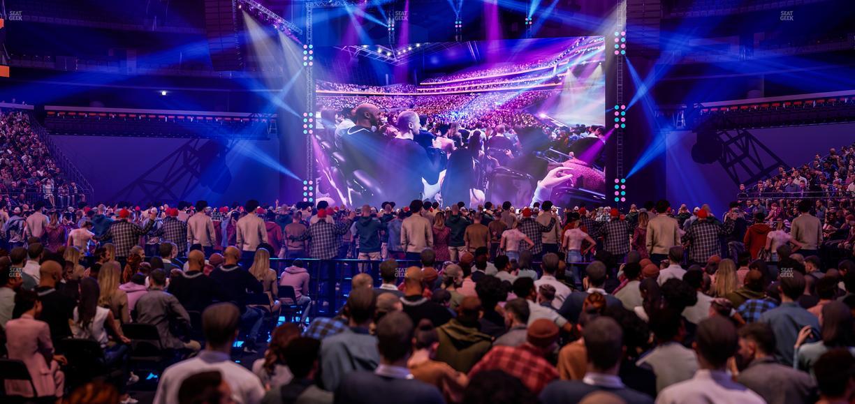 Climate Pledge Arena - Section Floor A Seat View