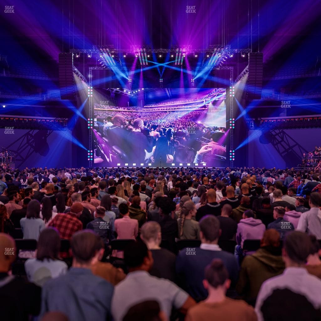 Climate Pledge Arena - Section Floor B Seat View