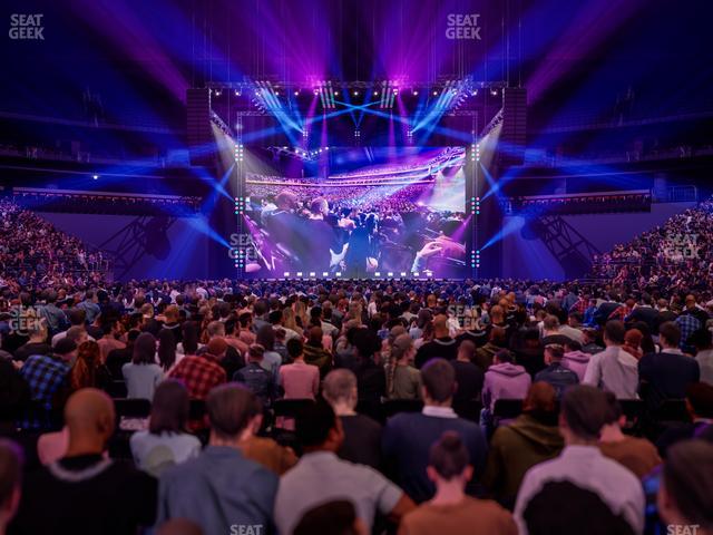 Climate Pledge Arena - Section Floor B Seat View Climate Pledge Arena - Section Floor B Seat View