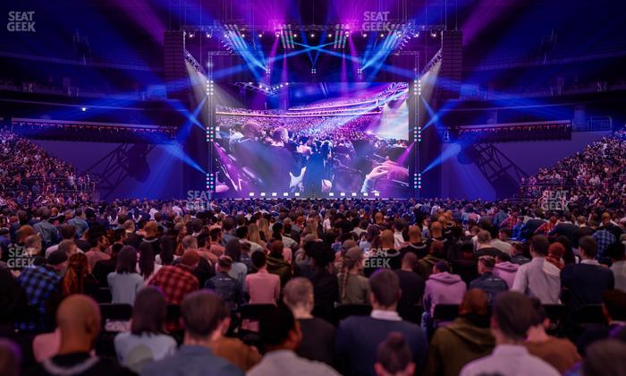 Climate Pledge Arena - Section Floor B Seat View