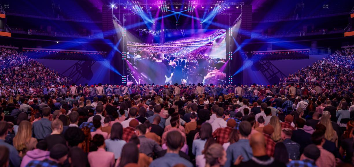 Climate Pledge Arena - Section Floor B Seat View