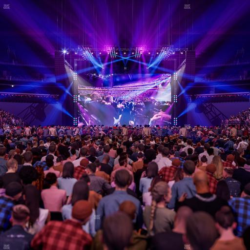 Climate Pledge Arena - Section Floor B Seat View