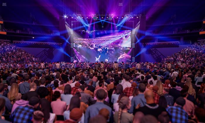 Climate Pledge Arena - Section Floor B Seat View