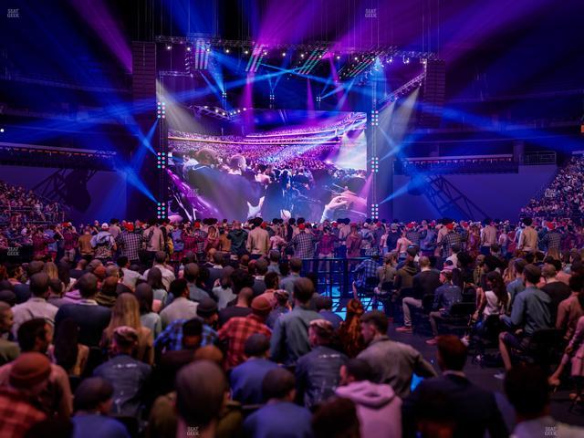 Climate Pledge Arena - Section Floor C Seat View