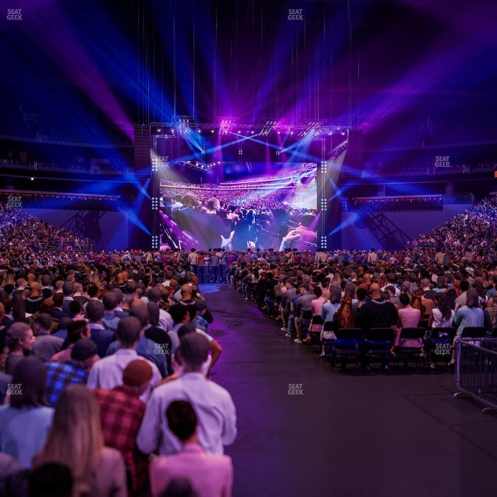 Climate Pledge Arena - Section Floor C Seat View
