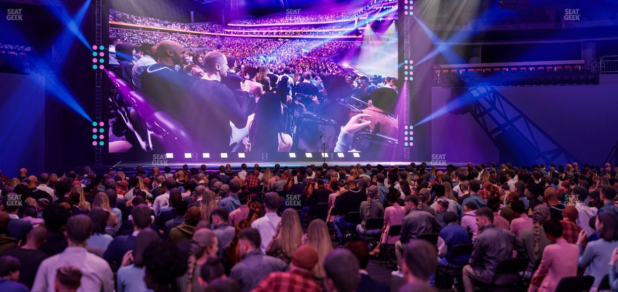 Climate Pledge Arena - Section Floor C Seat View