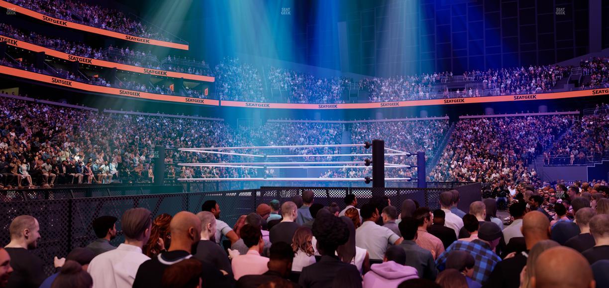 Climate Pledge Arena - Section Floor F Seat View