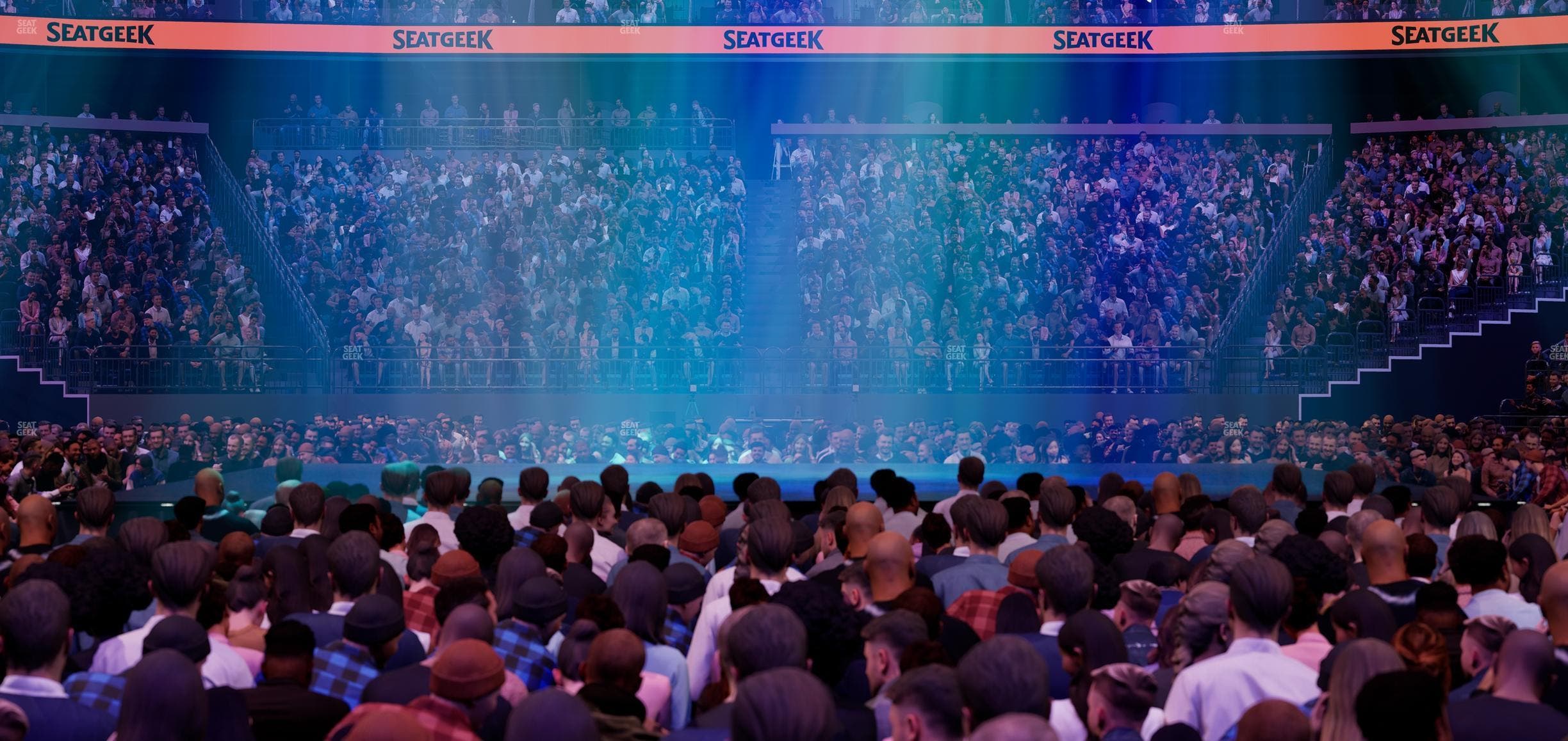 Climate Pledge Arena - Section Floor G Seat View