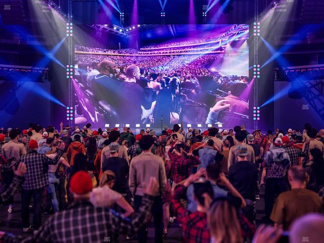 Climate Pledge Arena - Section Ga Pit Seat View