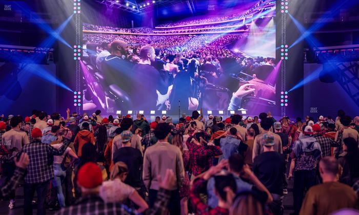 Climate Pledge Arena - Section Ga Pit Seat View