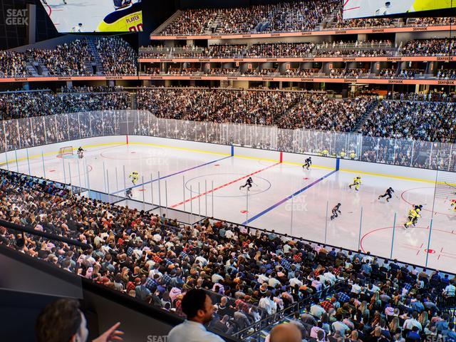 Climate Pledge Arena - Section Suite 25 Seat View Climate Pledge Arena - Section Suite 25 Seat View