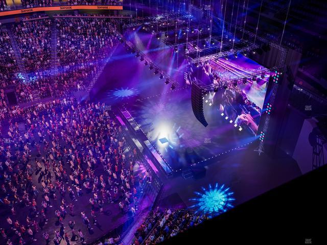 Climate Pledge Arena - Section Summit Box 4 Seat View