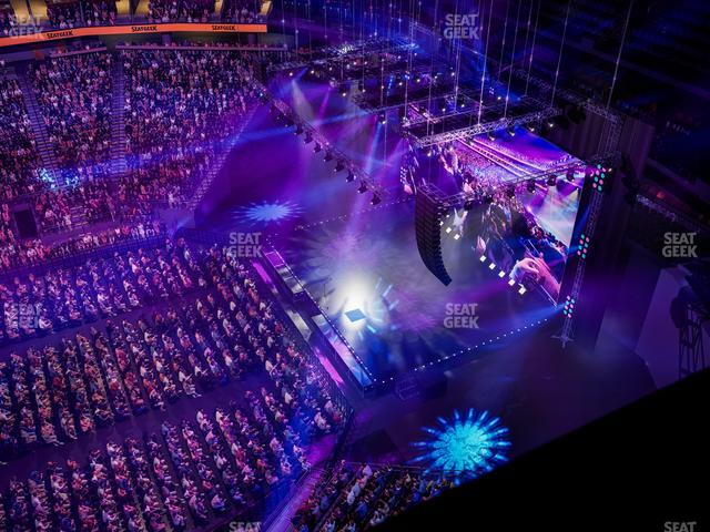 Climate Pledge Arena - Section Summit Box 4 Seat View Climate Pledge Arena - Section Summit Box 4 Seat View