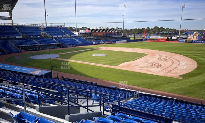 Clover Park - Port St. Lucie - Section 104 Seat View