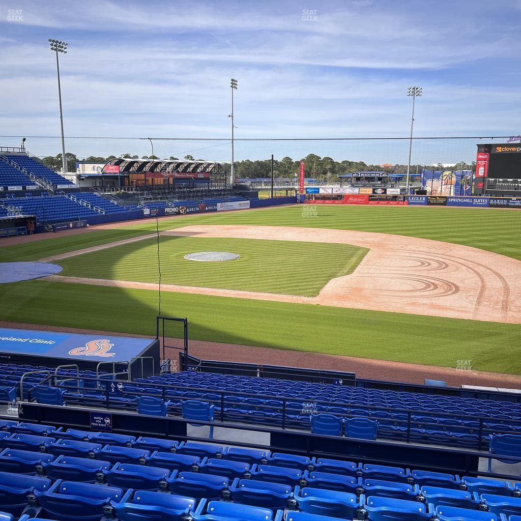 Clover Park - Port St. Lucie - Section 105 Seat View