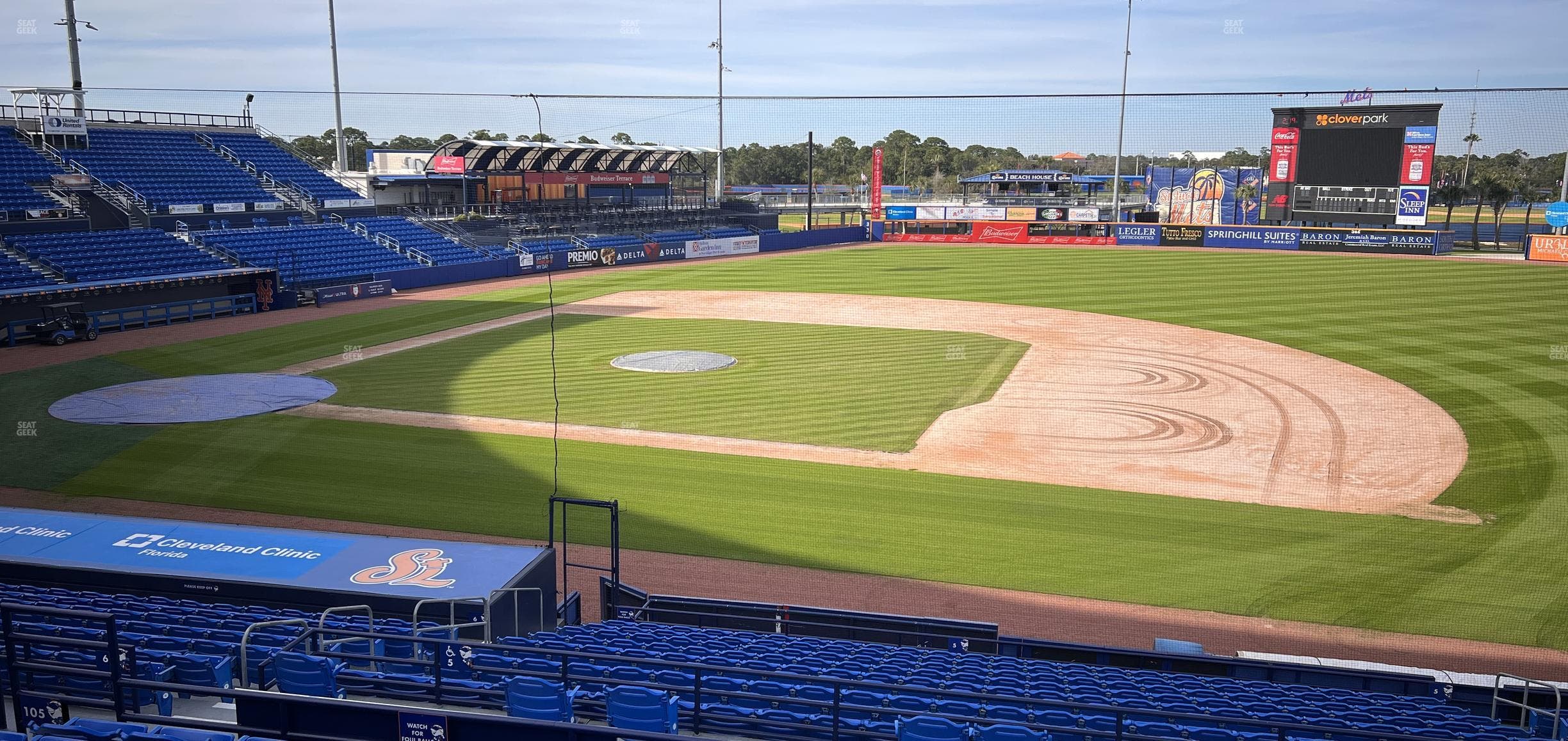 Clover Park - Port St. Lucie - Section 105 Seat View