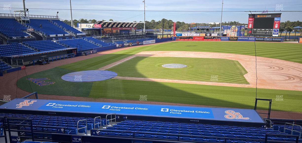 Clover Park - Port St. Lucie - Section 106 Seat View