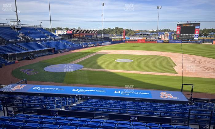 Clover Park - Port St. Lucie - Section 106 Seat View