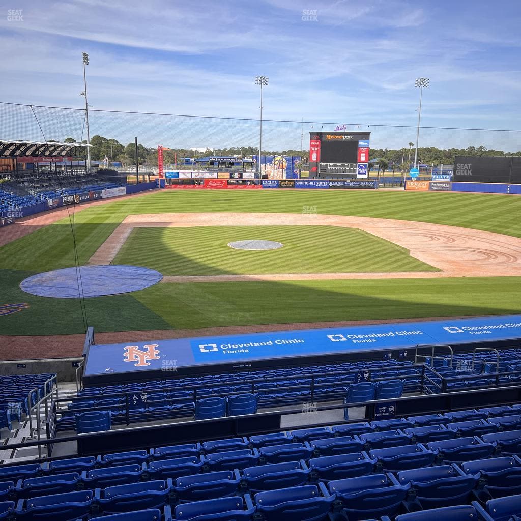 Clover Park - Port St. Lucie - Section 107 Seat View