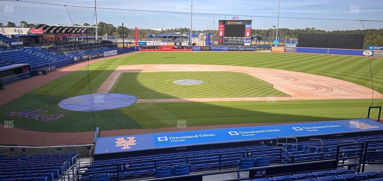 Clover Park - Port St. Lucie - Section 107 Seat View