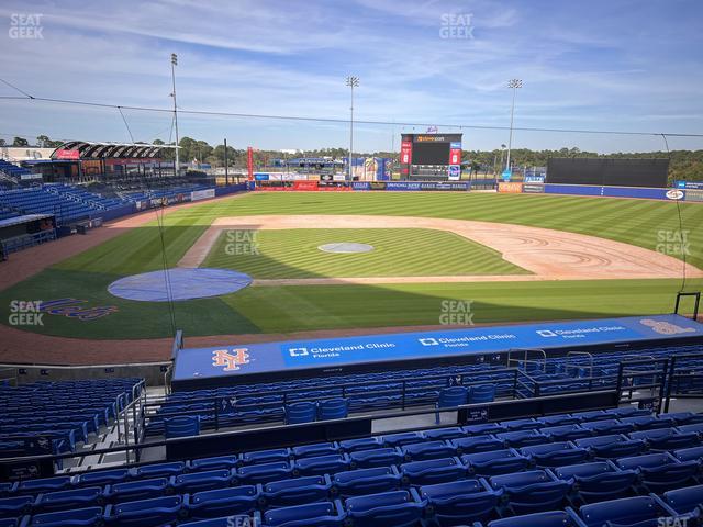 Clover Park - Port St. Lucie - Section 107 Seat View