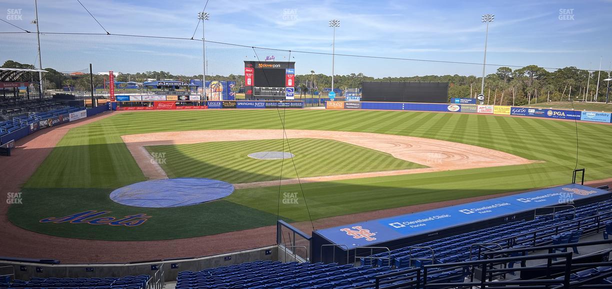 Clover Park - Port St. Lucie - Section 108 Seat View