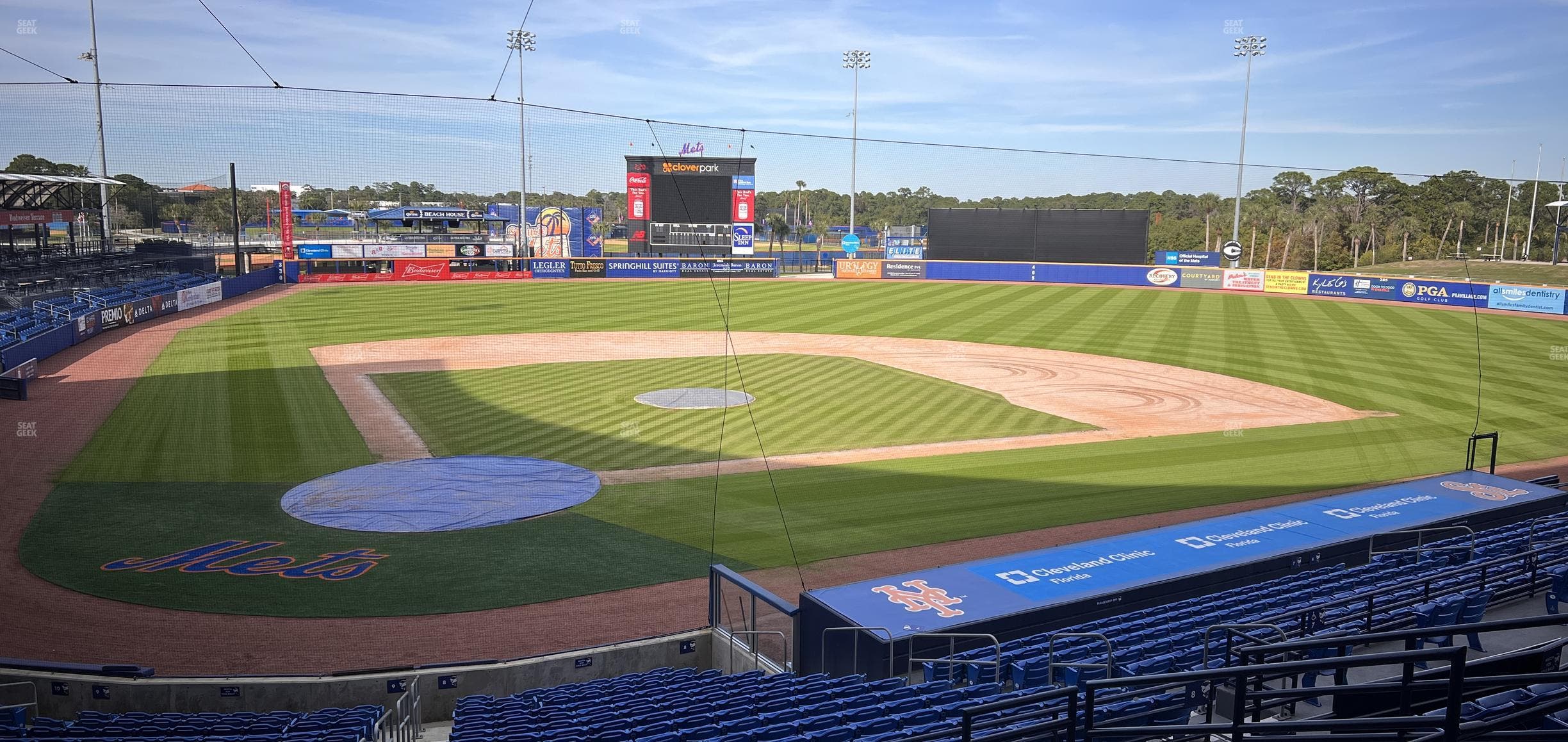 Clover Park - Port St. Lucie - Section 108 Seat View