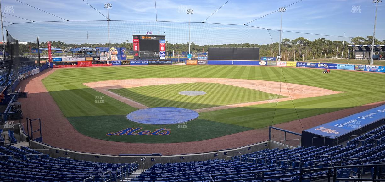 Clover Park - Port St. Lucie - Section 109 Seat View