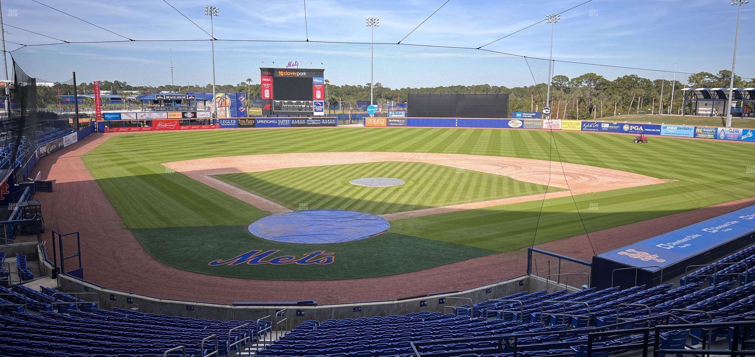 Clover Park - Port St. Lucie - Section 109 Seat View