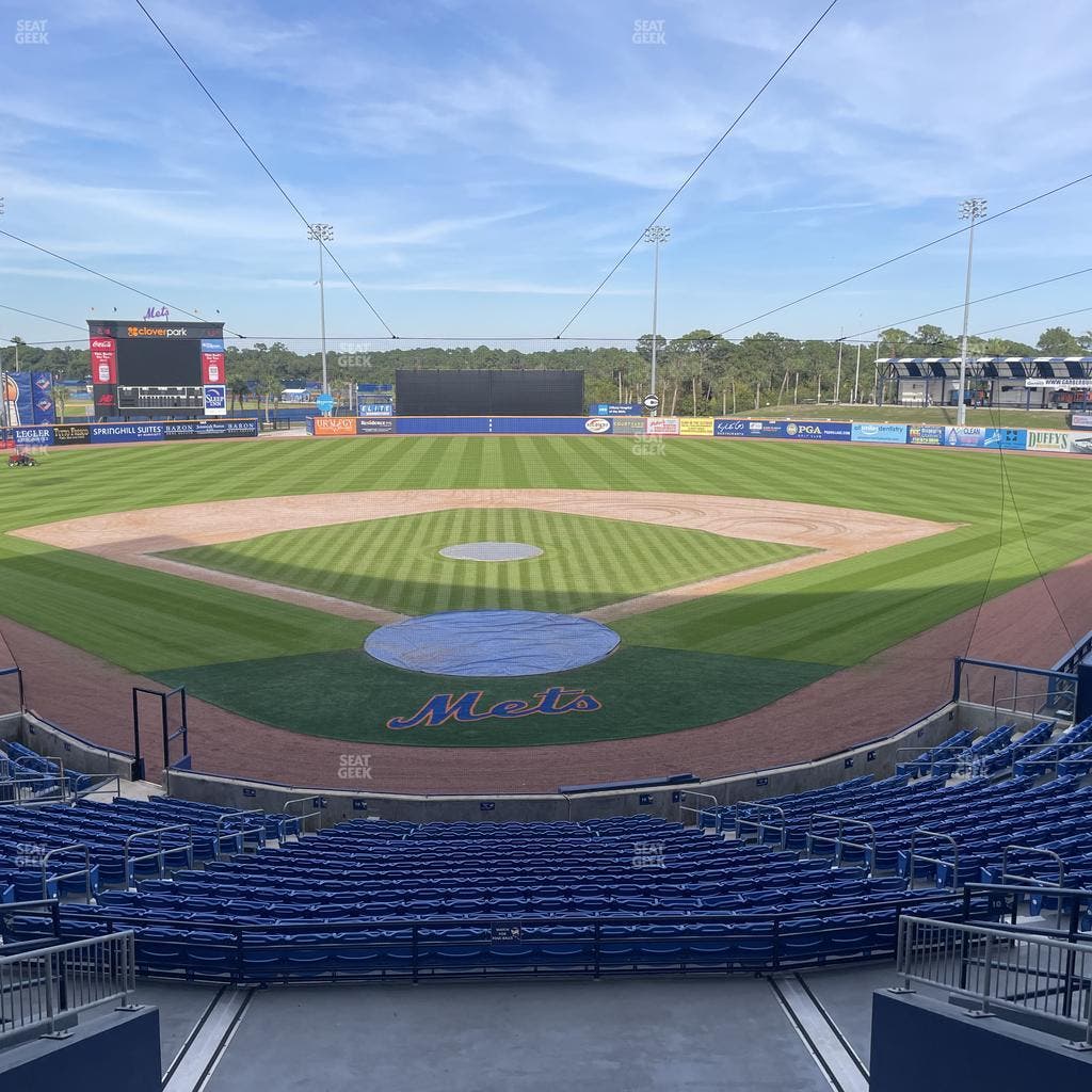Clover Park - Port St. Lucie - Section 110 Seat View