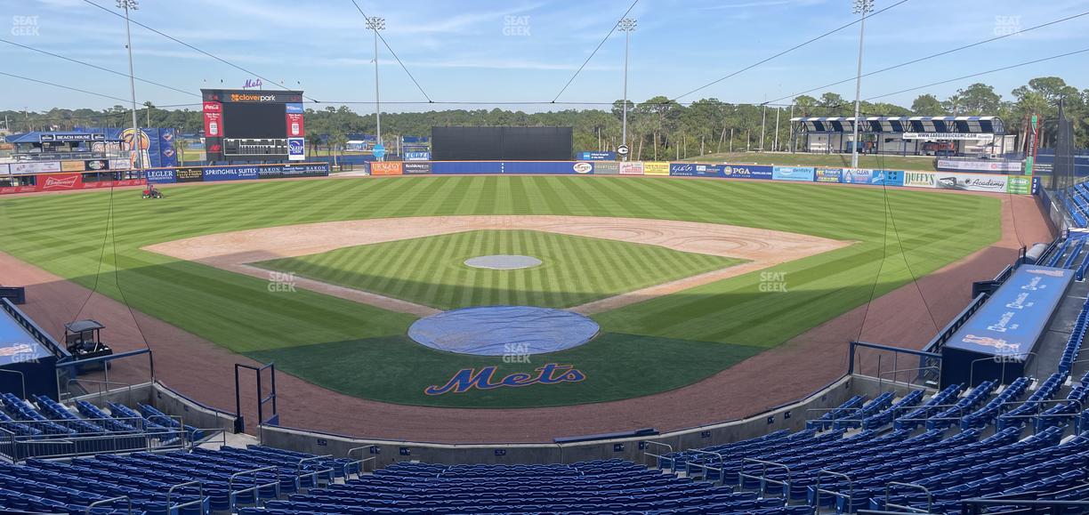 Clover Park - Port St. Lucie - Section 110 Seat View