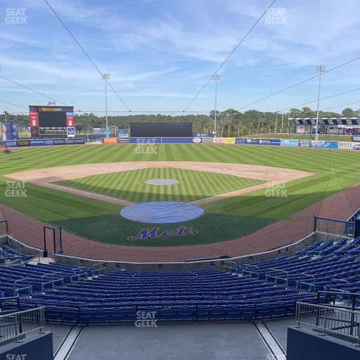 Clover Park - Port St. Lucie - Section 110 Seat View