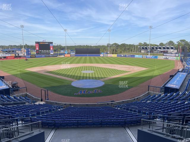 Clover Park - Port St. Lucie - Section 110 Seat View