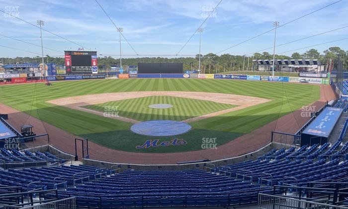 Clover Park - Port St. Lucie - Section 110 Seat View