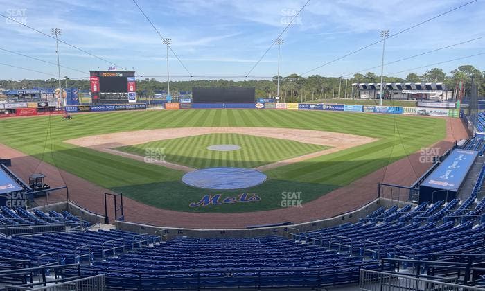 Clover Park - Port St. Lucie - Section 110 Seat View