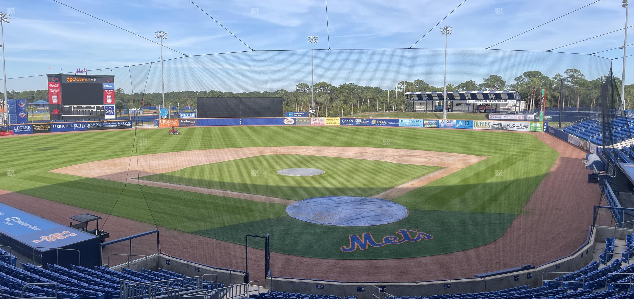 Clover Park - Port St. Lucie - Section 111 Seat View