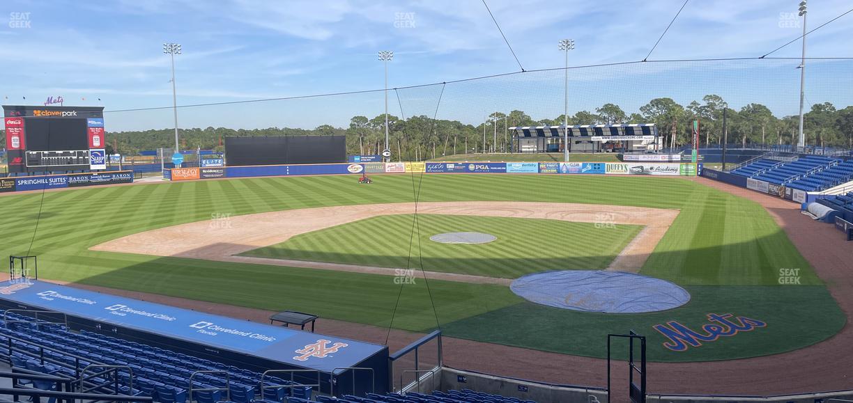 Clover Park - Port St. Lucie - Section 112 Seat View