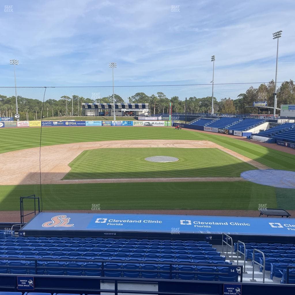 Clover Park - Port St. Lucie - Section 114 Seat View