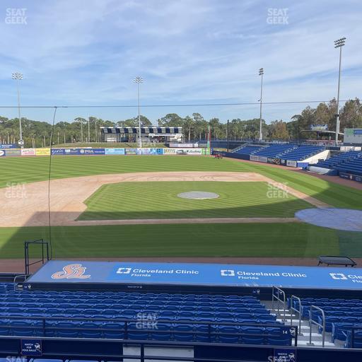 Clover Park - Port St. Lucie - Section 114 Seat View