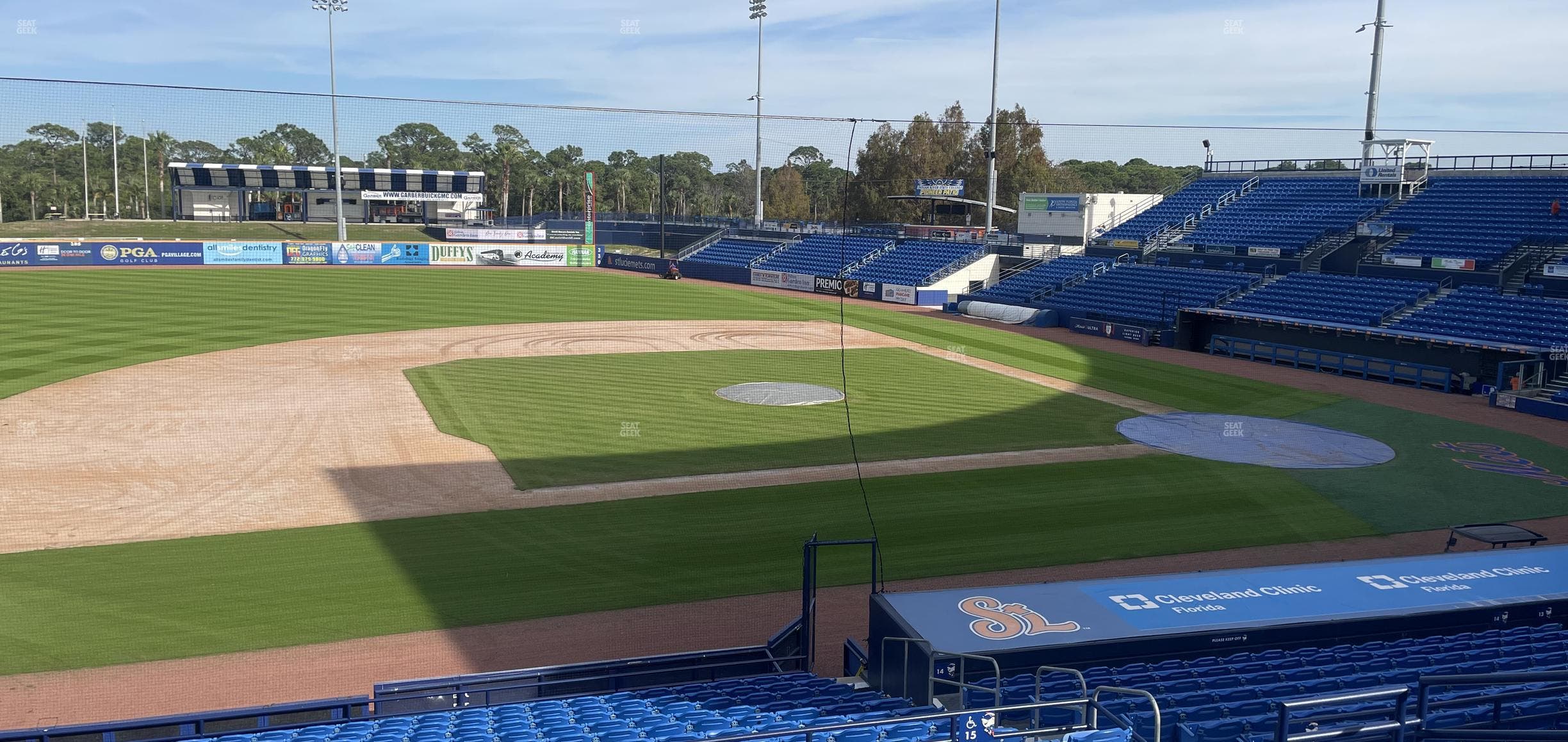 Clover Park - Port St. Lucie - Section 115 Seat View