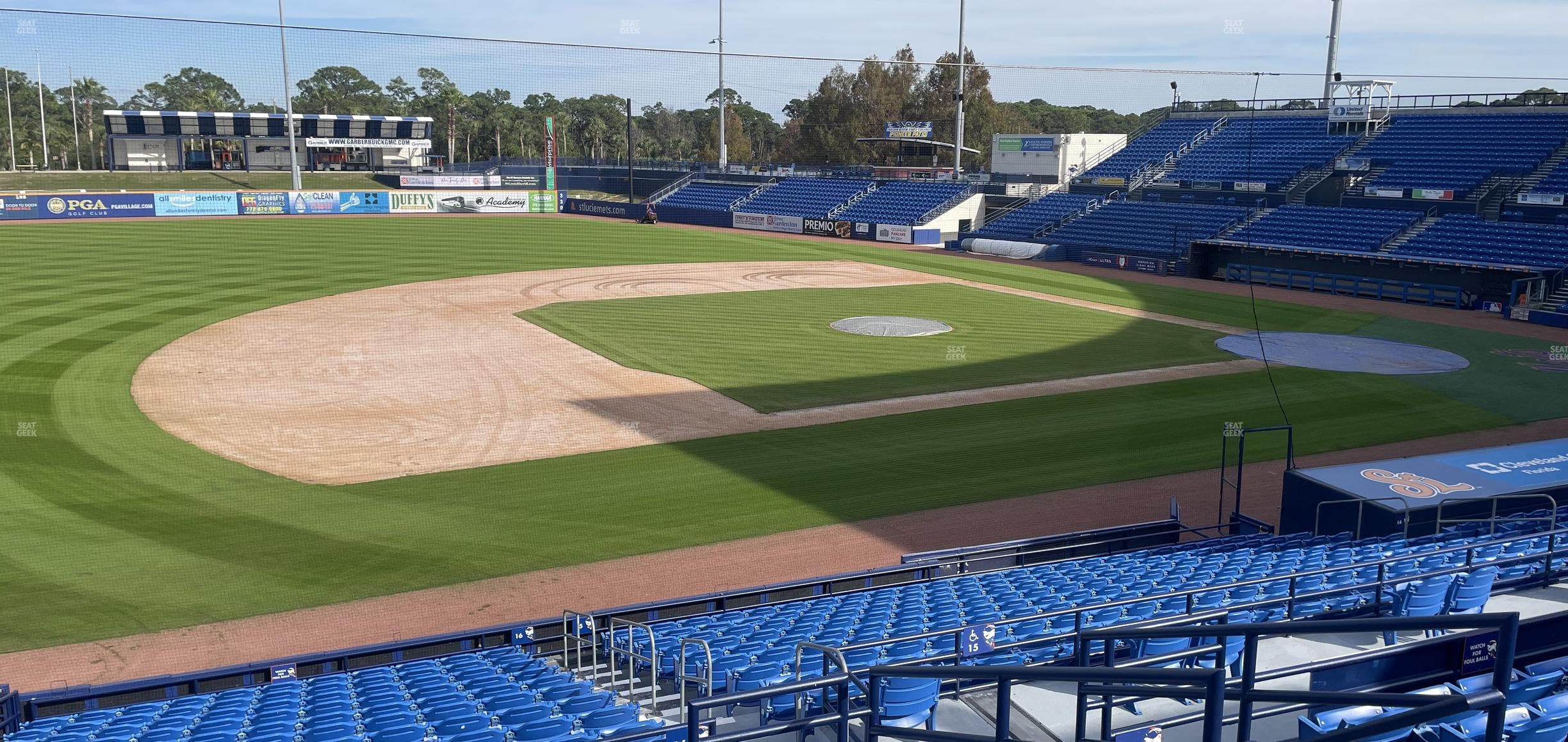 Clover Park - Port St. Lucie - Section 116 Seat View