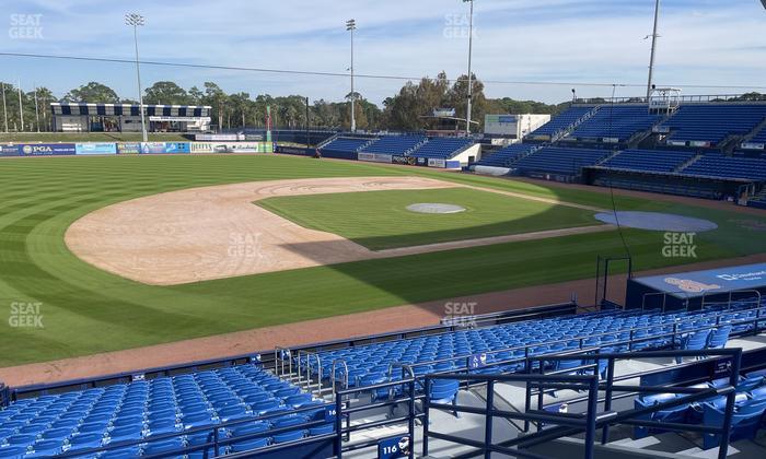 Clover Park - Port St. Lucie - Section 116 Seat View