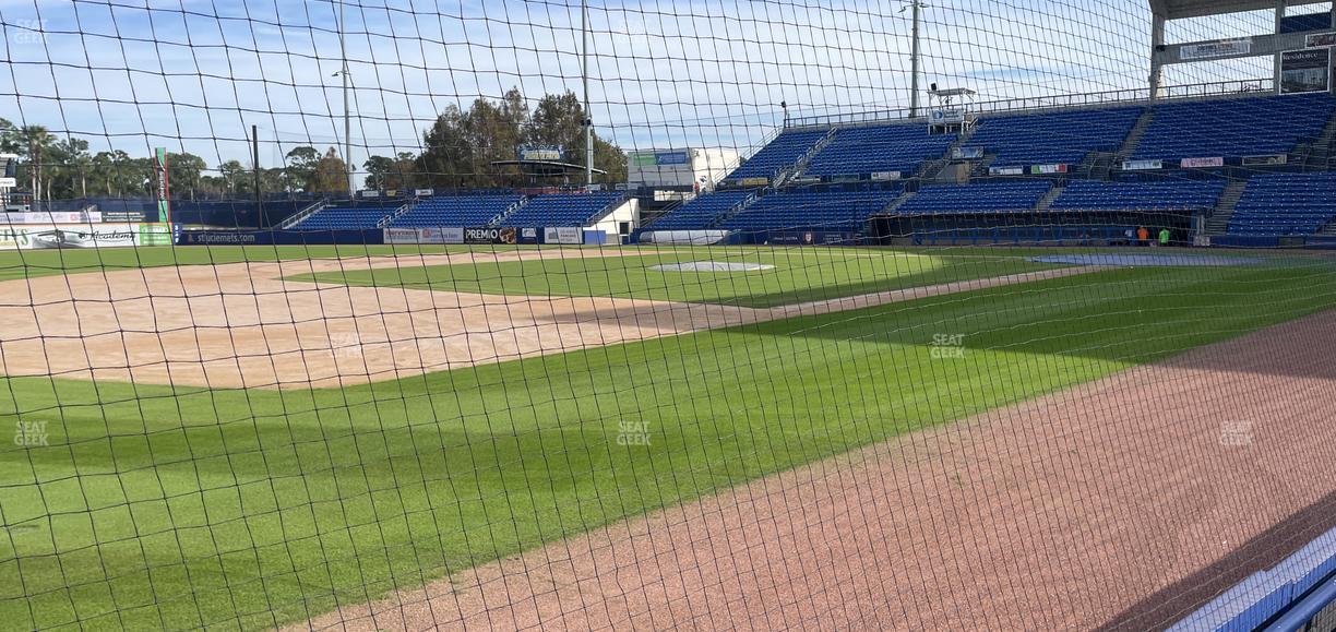 Clover Park - Port St. Lucie - Section 17 Seat View