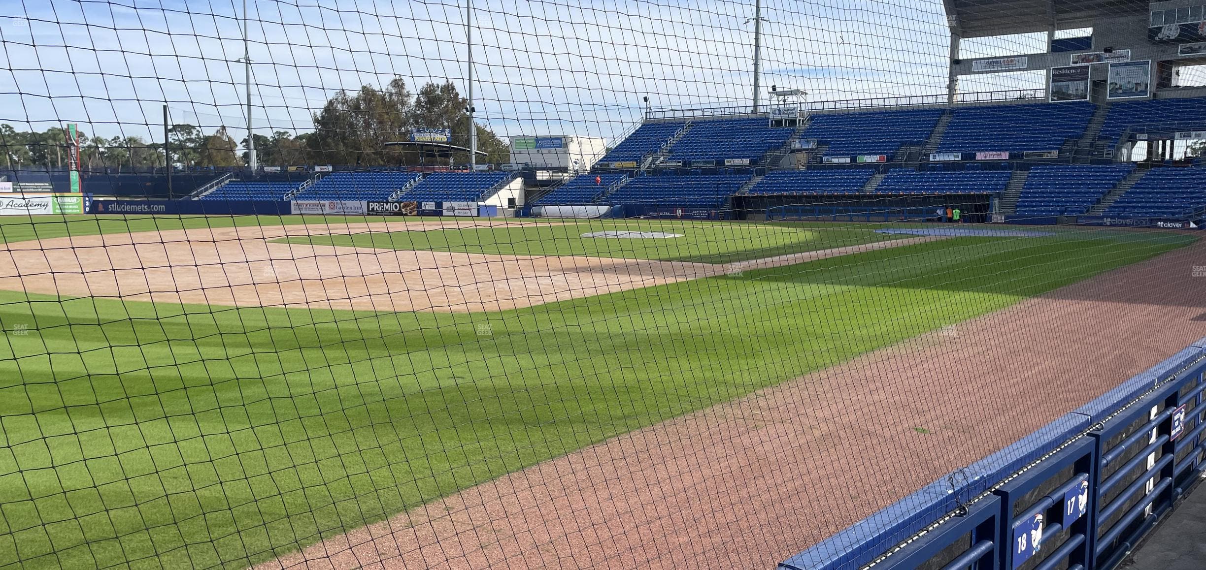 Clover Park - Port St. Lucie - Section 18 Seat View